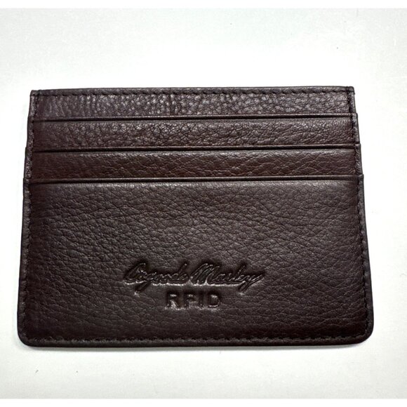 NWT Osgoode Marley Brown RFID Credit Card Stack/Holder - Picture 1 of 5